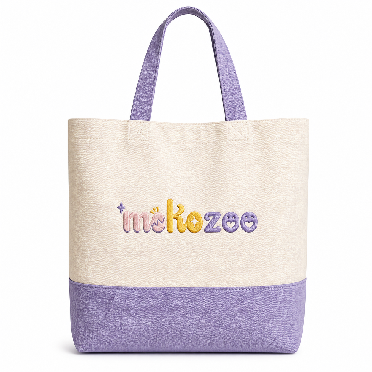 Mokozoo 拼色托特包